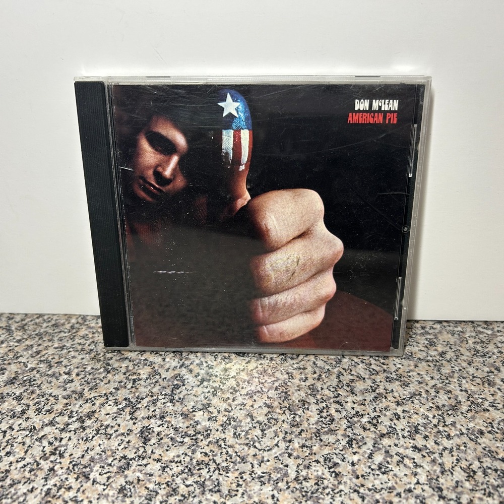 American Pie by‎ Don McLean CD 1988 Empty Chairs 80s Retro Classic Chevy to Levy